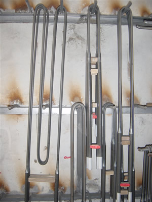 W Shape MoSi2 Heating Elements