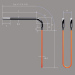 L Shape MoSi2 Heating Elements