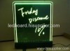 Leg stand table top led writing board