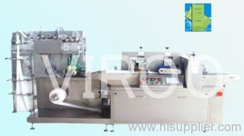 wet wipes wrapping machine