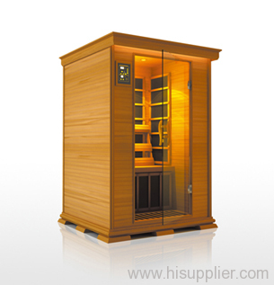 2 person deluxe infrared sauna room