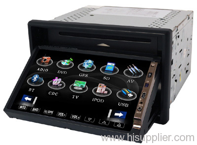 7' digital touchscreen car gps dvd
