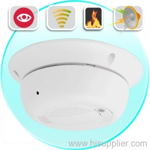 Working Smoke Detector with Hidden Camera