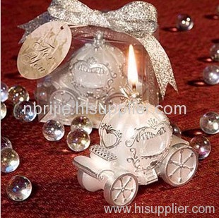 Pumpkin Carriage Candle