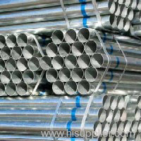 Galvanized steel pipes