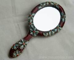 antique hand mirror