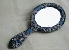 antique hand mirror