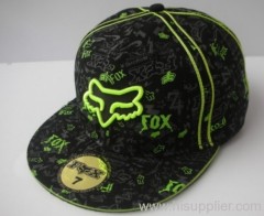 Fox Racing Hustler Fitted Embroidered Cap