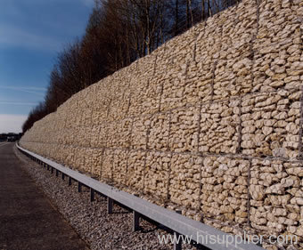 Gabion wall