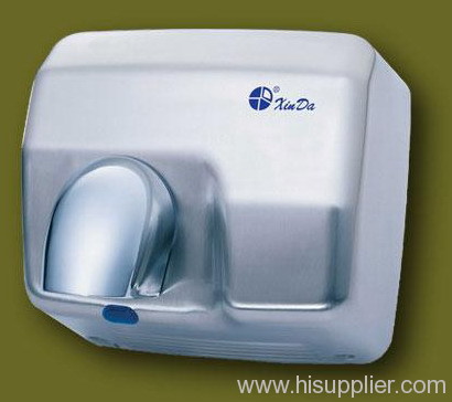 Stainless automatic hand dryer