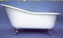 White luxurious bathtub