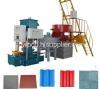 roof tile forming machine