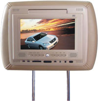 7 Inch Car Headrest DVD Player|Car DVD Pillow Monitor