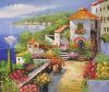 Mediterranean oil painting