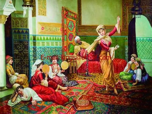 Arab style oil painting