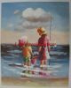 Children art oil painting