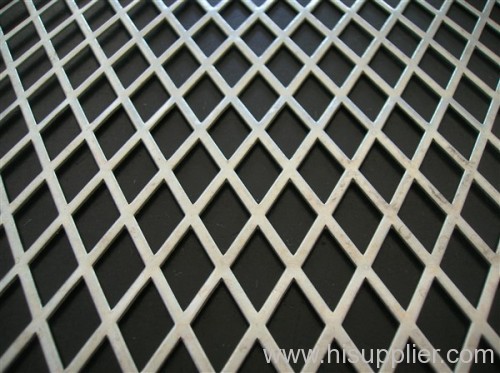 Expanded steel sheets