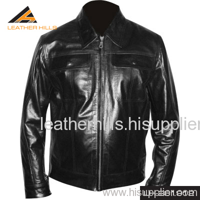 men leather jacket