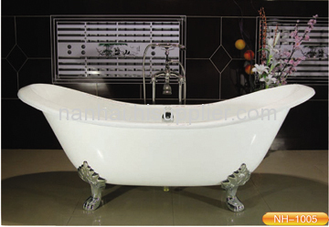 double ended slipper bathtub