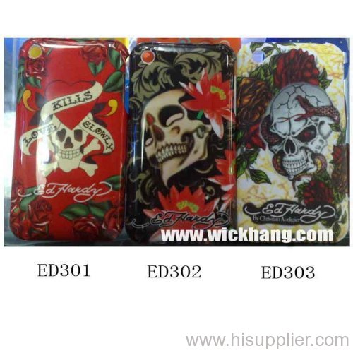 ED hardy tatoo case for iphone 3G 3GS