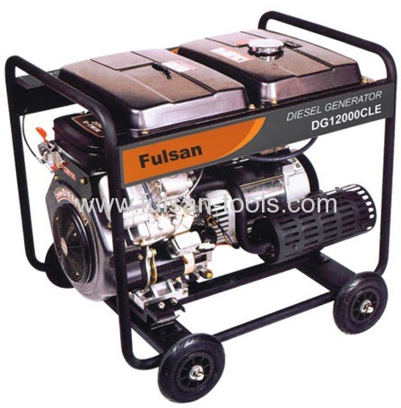 low noise diesel generator