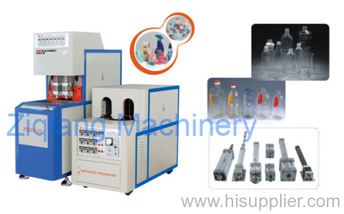 semi-automatic blow moulding machine