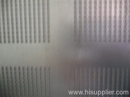 Diamond shaped opening perforated metal sheet