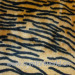 Tiger Stripes Print Fake fur Fabric