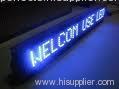 led blue message sing,moving led sign,led moving sign,led advertising sign