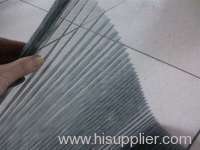 pleated window screen