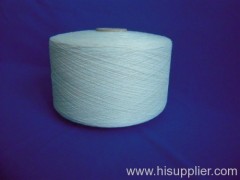 bleached white CVC yarn