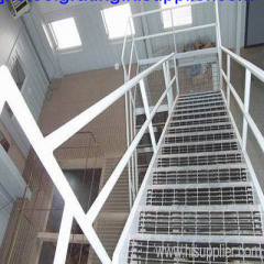 Steel stair treads