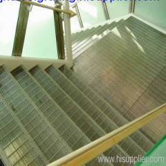 Steel stair treads