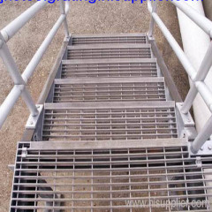 Steel stair treads