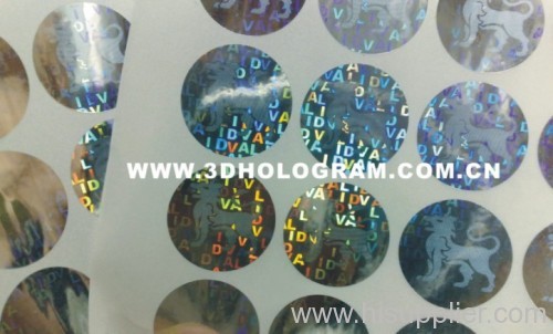 Security Hologram Stickers