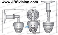 vandalproof IR Dome Security CCTV Cameras