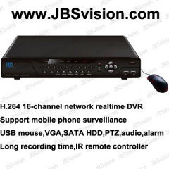 H.264 16CH network realtime CCTV DVRs