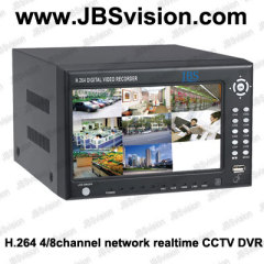 8CH Network realtime DVRs