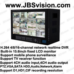 8CH Network realtime DVRs