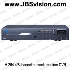 8CH Network realtime DVRs