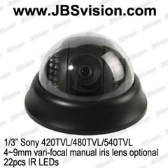 Color IR Dome CCD Cameras
