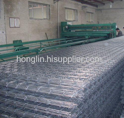 Construction wire mesh panel