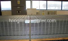 Reinforced welded wire mesh panels