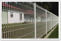 Curved Wire Mesh Fence