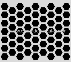 Hexagonal Perforated Metal