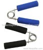 spring-grip dumbbells