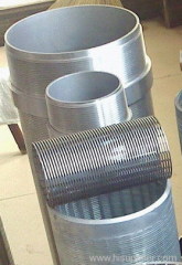 wedge wire oil well screen