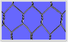 PVC Coated Hexagonal Wire Netting