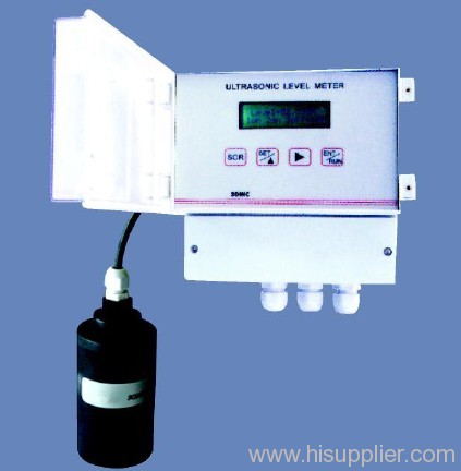 Separated Ultrasonic liquidometer level gauge