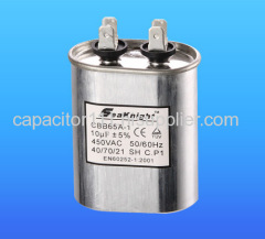 Air conditioning capacitor CBB65